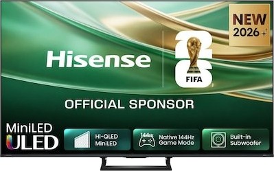 Hisense E8S 55" Mini LED Smart-TV 2026 55E8S Hisense E8S 55" Mini LED Smart-TV 2026 55E8S