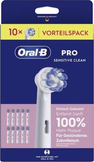 Oral-B Pro Sensitive Clean Tannbørstehoder 10 stk