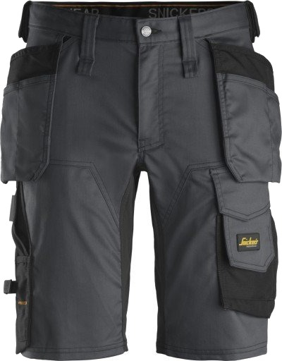 Snickers Workwear 6141 AllroundWork Arbeidsshorts grå/svart 52 Snickers Workwear 6141 AllroundWork Arbeidsshorts grå/svart 52