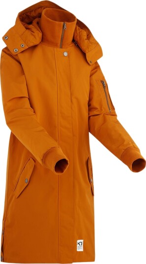 Kari Traa Hjellane Parka Vinterjakke Dame Brun S
