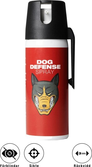 Dog Defense Spray Selvforsvarspray Hunde Attack Dog Defense Spray Selvforsvarspray Hunde Attack