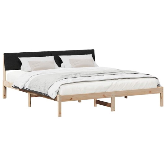  Sengestamme Brunt og svart 200 x 200 cm Heltre furu