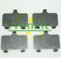 FRENKIT 940151 Antiknirkefolie, bremsebelegg (bakplate)