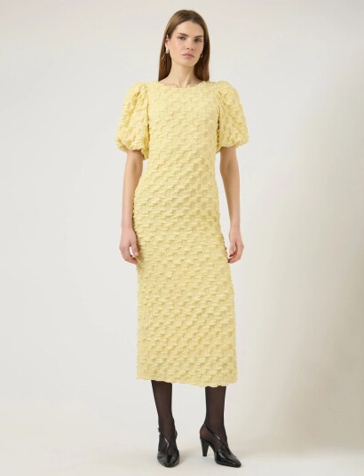 YAS Yasmiamaja 2/4 Long Dress   Celeb   Yellow   42