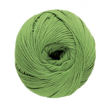 DMC Natura Just Cotton Garn Unicolor 48 Eplegrønn DMC Natura Just Cotton Garn Unicolor 48 Eplegrønn