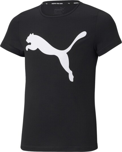 Puma T skjorte   Active Tee   Svart m. Trykk   Puma   16 år 176   T skjorte