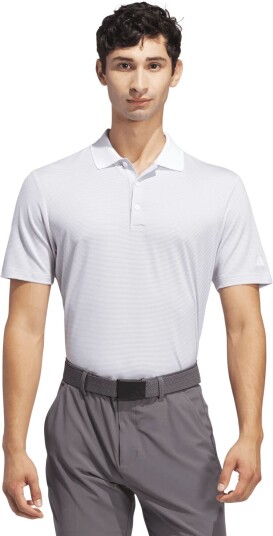 Adidas Golf Ottoman Polo poloskjorte herre White/gretwo