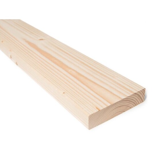 Bergene Holm Konstruksjonsvirke ubehandlet gran 36x148x5100 mm c24