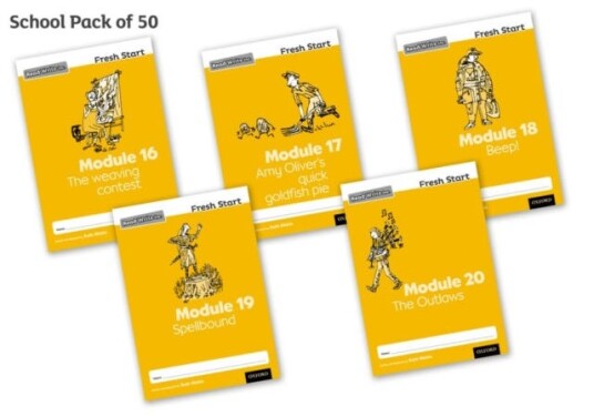 Read Write Inc. Fresh Start: Modules 16-20 - School Pack Of 50 Av Gill Munton