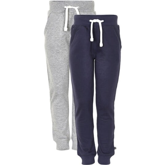 Minymo Dark Navy Sweatpants Basis 36 2-pakning NOOS 128