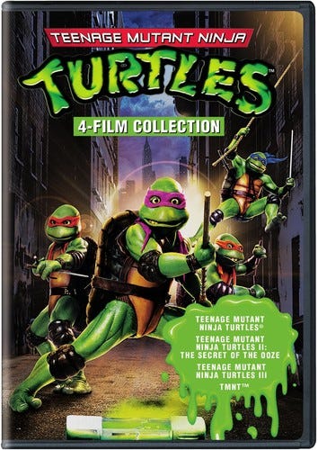 4 Film Favorites: Teenage Mutant Ninja Turtles DVD