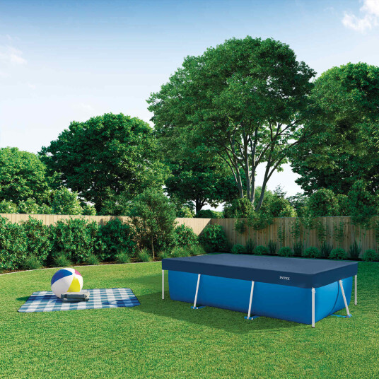 INTEX Bassengdeksel INTEX 300 x 200 cm Rektangulær PVC og PET