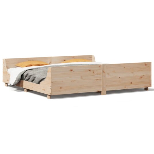  Sengeramme uten madrass 180x200 cm heltre furu 8721102946622