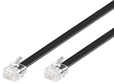 MicroConnect Modular Straight RJ12 6C6P 10m MicroConnect Modular Straight RJ12 6C6P 10m
