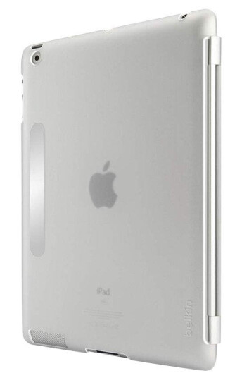 Belkin Snap Shield Secure - Eske for nettbrett - plastikk - blank - for Apple iPad (3. generasjon)