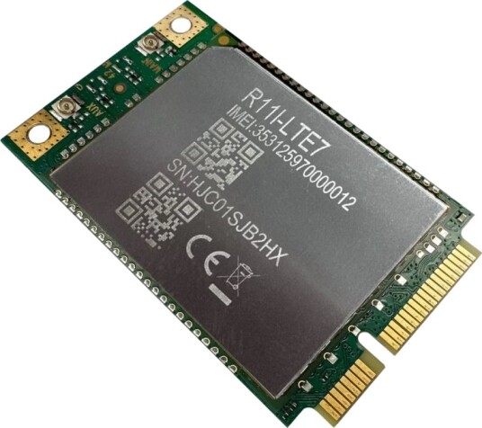Mikrotik R11e-LTE7 PCIe Mini Card LTE nettverksadapter