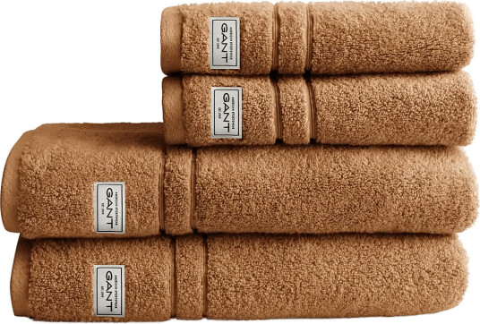 Gant 4 Pack Premium Towels Beige 50X70CM