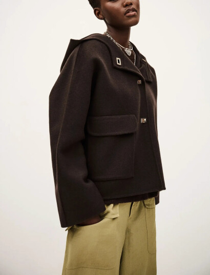 ba&sh Jacket Kove - Brown - 38 ba&sh Jacket Kove - Brown - 38