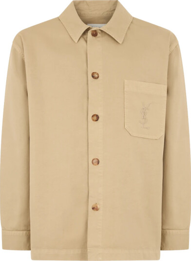 Saint Laurent Herre Jakker Beige XL,