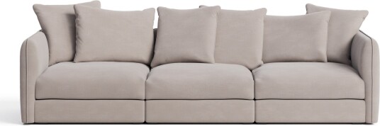 No Ga - Pavarotti 3-Seater Shadow Beige Sofaer