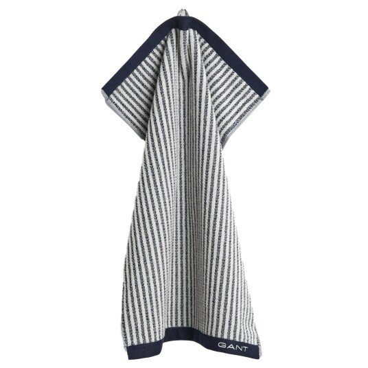 Gant Home Stripe Håndkle 50x70 cm Marine