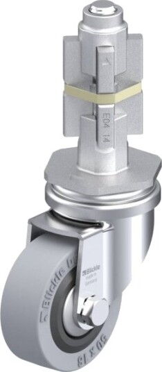 Blickle 751139 Lra-Vpa 50G-Fa-E04 Dreiehjul, Hjuldiameter 50 Mm, Bæreevne (Maks.) 40 Kg, 1 Stk