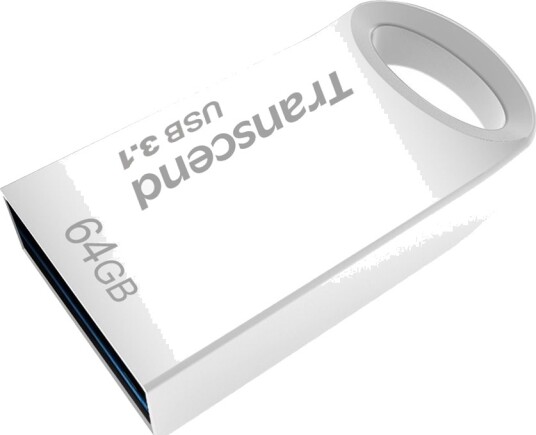 Transcend Jetflash 710 Usb-Flashstasjon 64 Gb Usb 3.1 Sølv Transcend Jetflash 710 Usb-Flashstasjon 64 Gb Usb 3.1 Sølv
