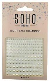 SOHO Hair & Face Diamonds Silver 216 stk. SOHO Hair & Face Diamonds Silver 216 stk.