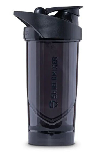 SHIELDMIXER Shield Mixer Hero Pro 700 ml, svart logo shaker