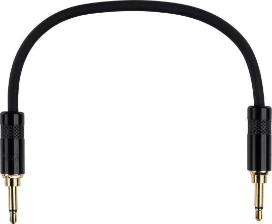 Fuj:Tech 3,5 Ts Hann Til 3,5 Ts Hann Patchkabel 0,5 M Svart