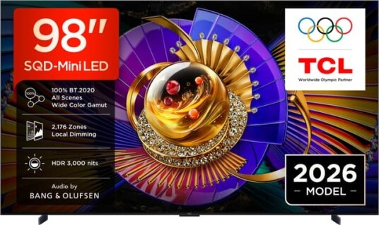 TCL 98" MQLED80L 4K QLED TV 2026 TCL 98" MQLED80L 4K QLED TV 2026