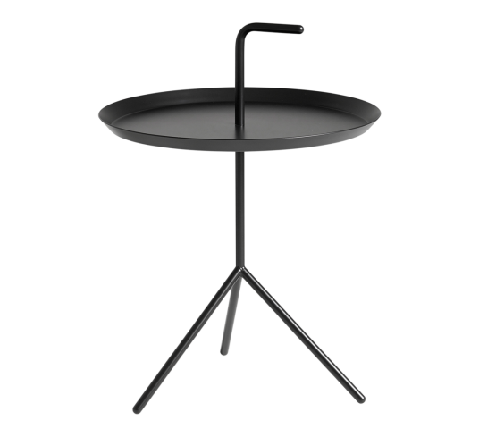 Hay DLM sidebord XL Ø48 cm Black Hay DLM sidebord XL Ø48 cm Black