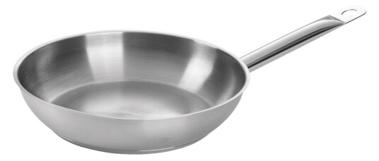 VEGA Stekepanne uten belegg 24x5.5 cm (ØxH) Stålgrå Rund