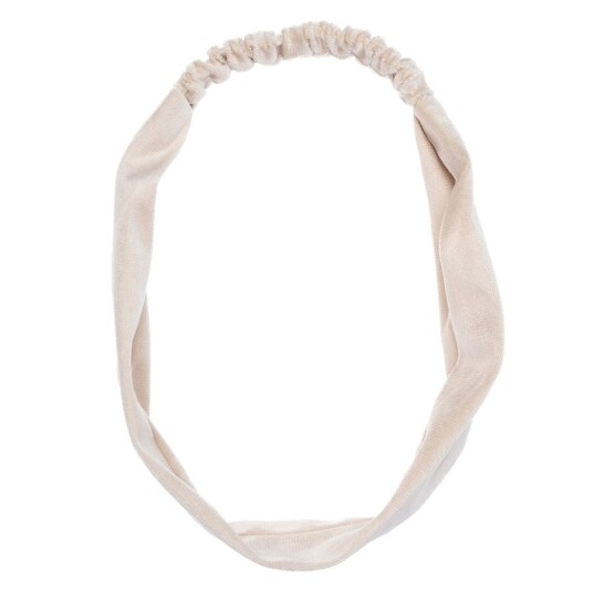 DARK Velvet Headband Sand