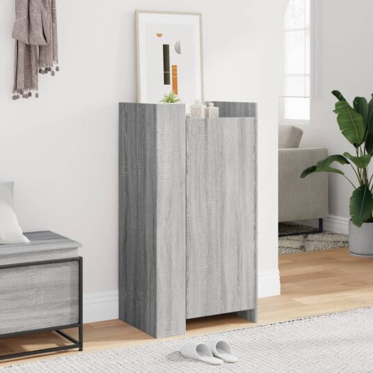  Skoskap grå sonoma 52x37,5x100 cm konstruert tre 8721102806216