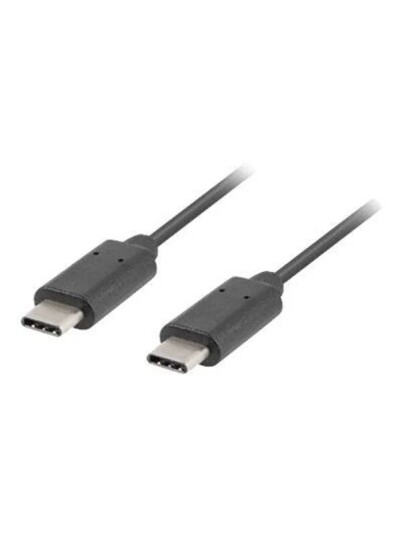 Lanberg USB C to USB C 1m CA CMCM 10CU 0010 BK