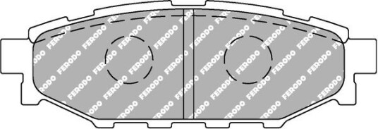 Bremseklosser FERODO RACING FCP1947H