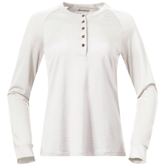 Bergans Of Norway Bergans Lysebu Wool Henley Dame Vanilje Hvit XS XS