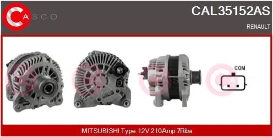 Dynamo CASCO CAL35152AS Dynamo CASCO CAL35152AS