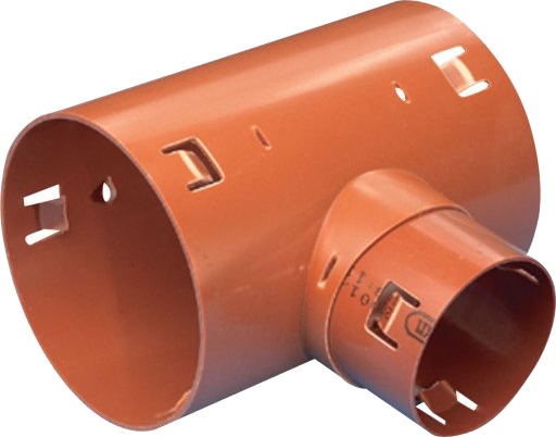 Wavin 92 X 60 Mm 90 Gr. Pvc-Drængrenrør Wavin 92 X 60 Mm 90 Gr. Pvc-Drængrenrør