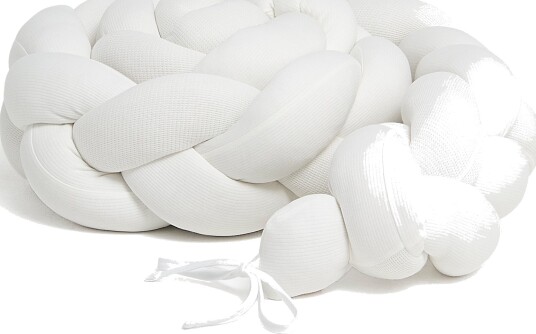 BimbiDreams  Flettet Sengekant Hvit
