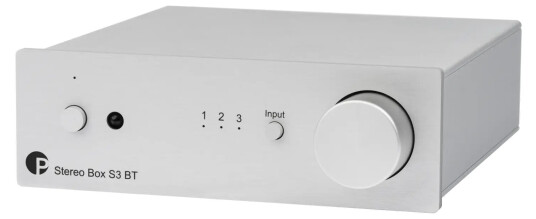 Pro-Ject Stereo Box S3 BT Sølv Pro-Ject Stereo Box S3 BT Sølv
