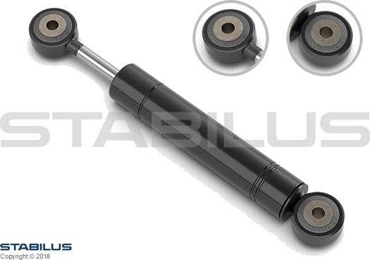 Svingningsdemper, kilerem med ribber STABILUS 8454BQ