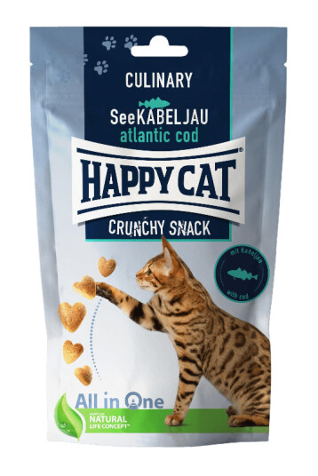 Crunchy Snack Torsk/Erter 70 G