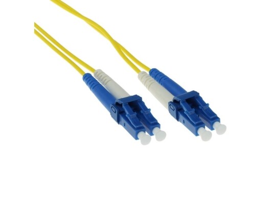 Act 0.5 Meter Lszh Singlemode 9/125 Os2 Fiber Patch Cable Duplex With Lc Connectors. (Rl9900)