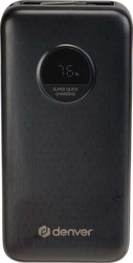 Denver 20000mAh PowerBank 65W PD Svart Denver 20000mAh PowerBank 65W PD Svart
