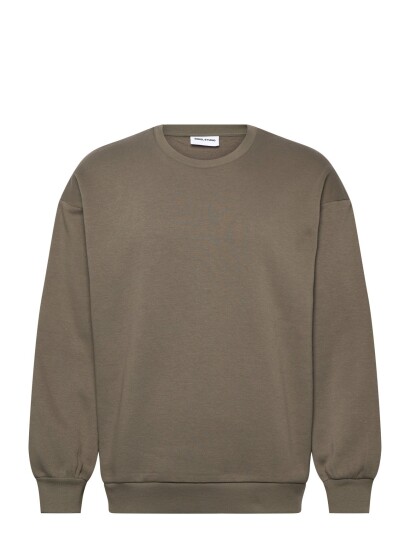 Enkel Studio O Neck Sweat Oversize Khaki green L
