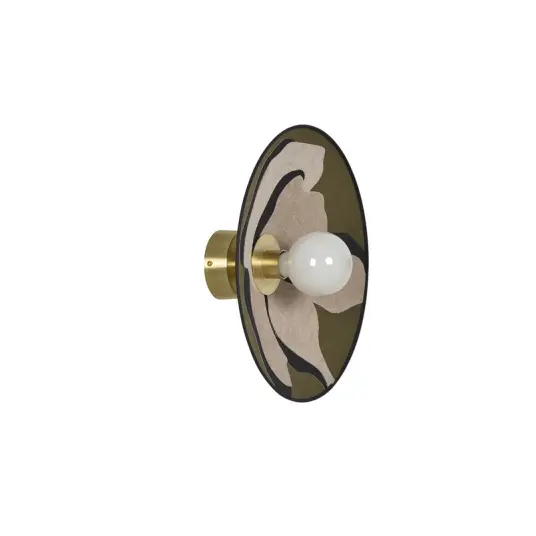 MARKET SET Sonia Laudet vegglampe Ø 40 cm khaki