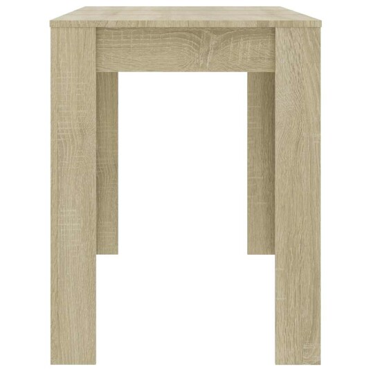 Spisebord sonoma eik 120x60x76 cm sponplate 8719883730899 Spisebord sonoma eik 120x60x76 cm sponplate 8719883730899