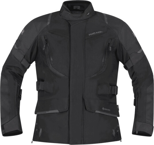 Richa Cyclone II Goretex MC-Jakke Dame Svart M